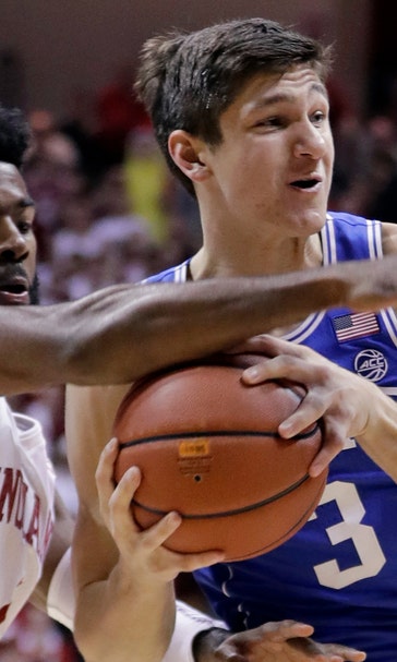 Hoosiers give No. 1 Blue Devils a run for their money but win slips away